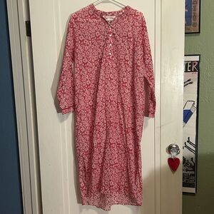 NWT Ro’s Garden Anthropology Fuji Sonia Kurta Maxi Mandarin Collar Dress Caftan